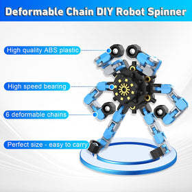 YIZER deformable spiral shape feature enables creative transformations.