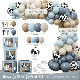 YJDFWAUT cowboy-themed baby boxes add chic decor