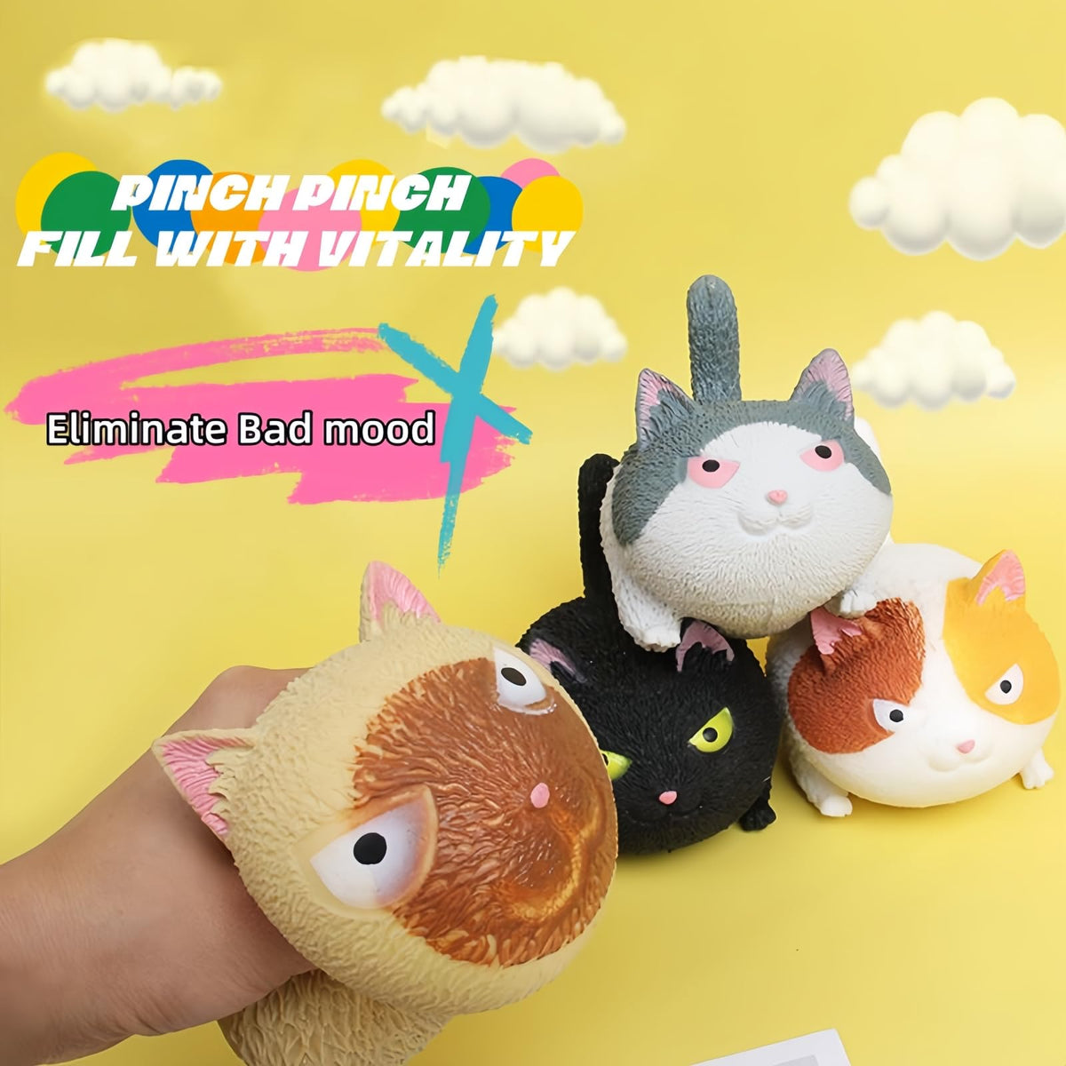 YJHWLF hand and wrist exercise toy for repetitive squeezing.