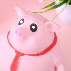 YJHWLF piglet squishy decompression toy in hand for focus and mood easing.