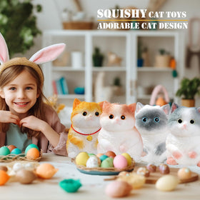 YJPPDD Big Taba squishy cat side press showcases soft squish