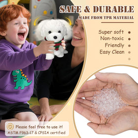 YJPPDD Big Taba dog squishy stress relief toy for desk or couch use