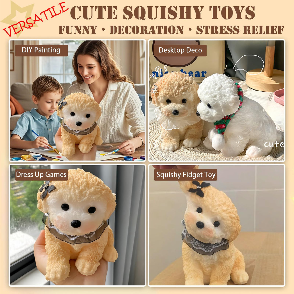YJPPDD Taba Dog gift packaging display, perfect party favors and stocking stuffers