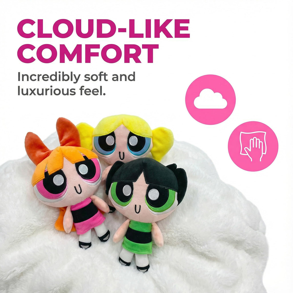 Ykecfpry Plush bedroom decor adding warmth to space