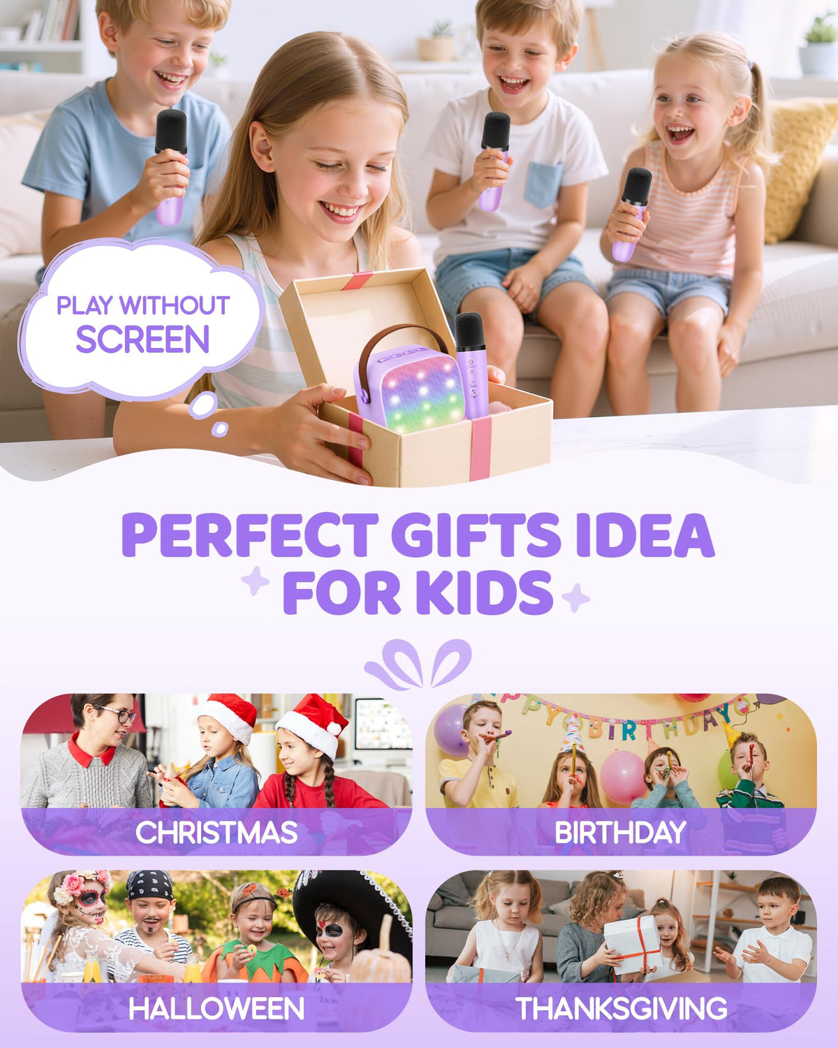 YLL kid-friendly portable setup suitable for home and travel.
