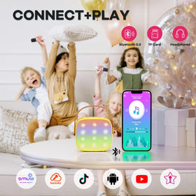 YLL LED light effects synchronize with music for an engaging karaoke atmosphere.