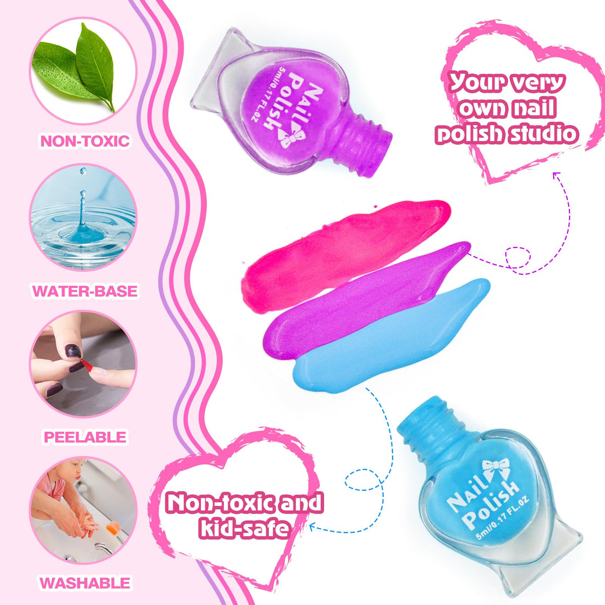 Ylovetoys nail stickers for easy fashion patterns
