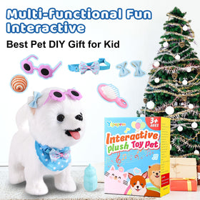 Ylpaprm Samoyed toy is a perfect holiday or family gift.
