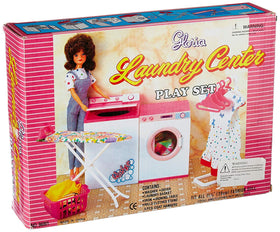 YMCtoys dollhouse laundry setup completes imaginative scenes