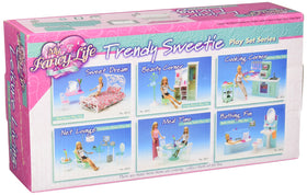 YMCtoys entertainment center with TV for 11.5-inch fashion dolls adds a realistic media setup