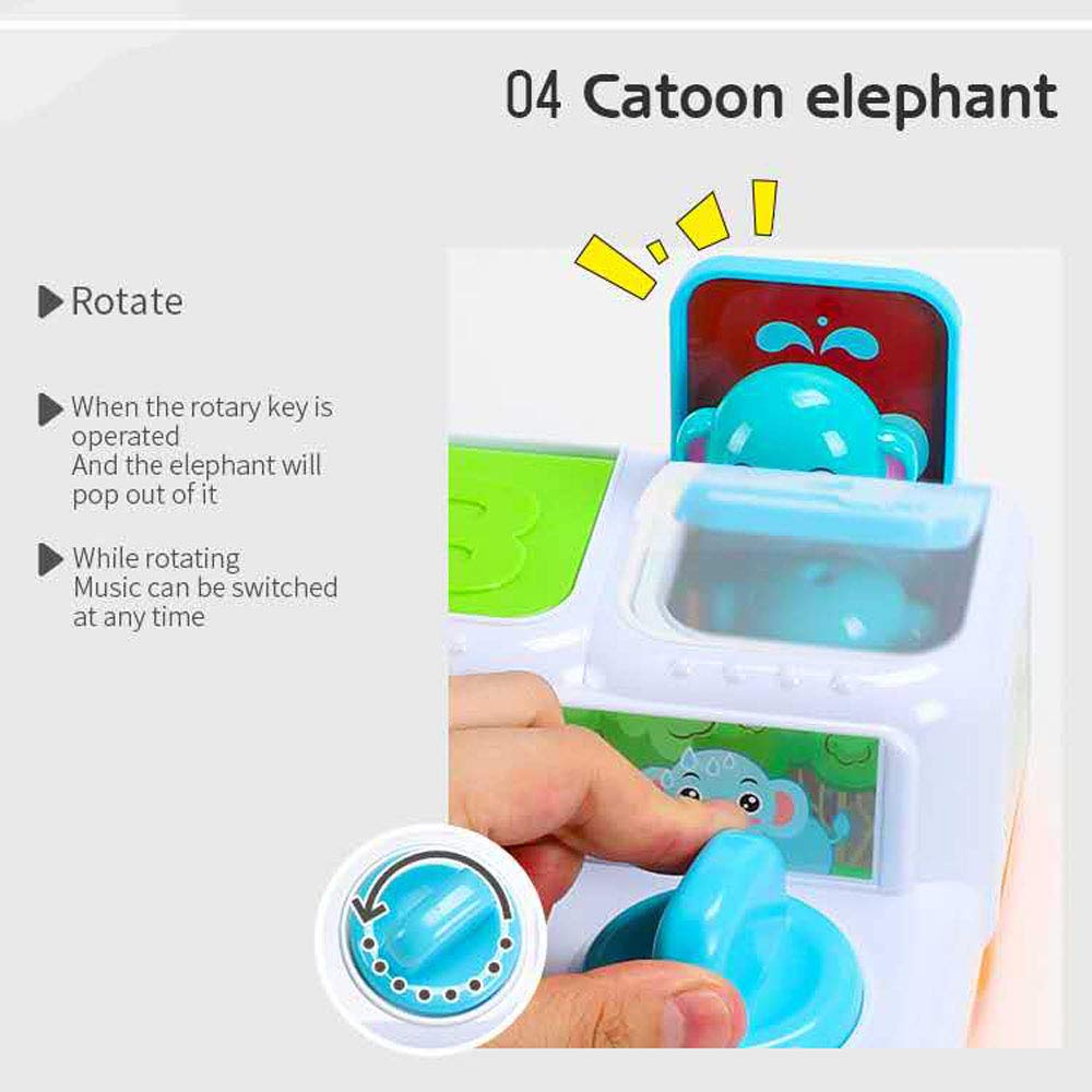 YMDLY Toys Animal Park music mode activates tunes when characters pop up.