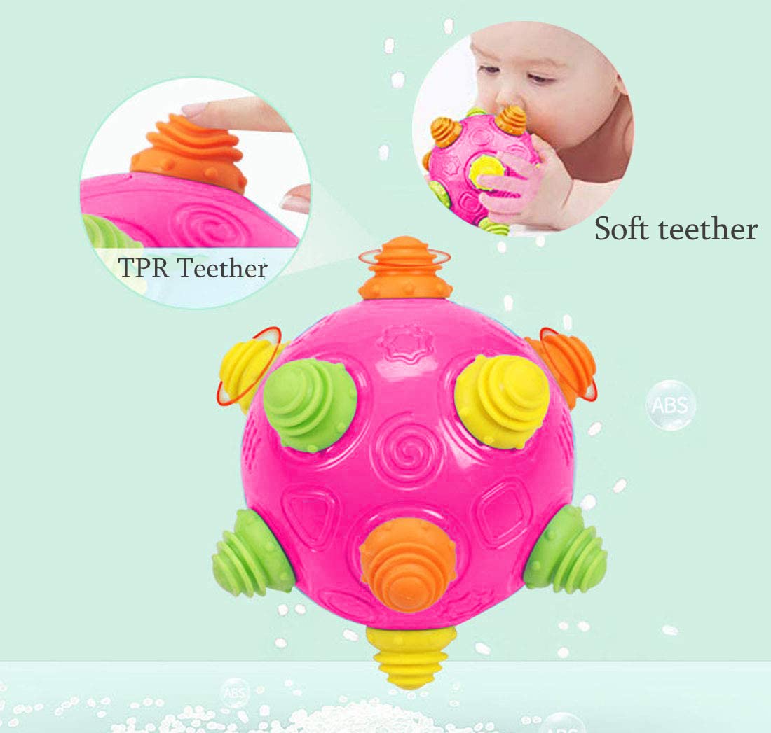 YMDLY Toys dancing ball showy safe rubber edges for gentle grasp