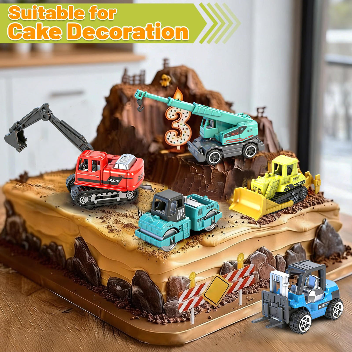 Ynanimery diecast roller toy aids portable play and color recognition.