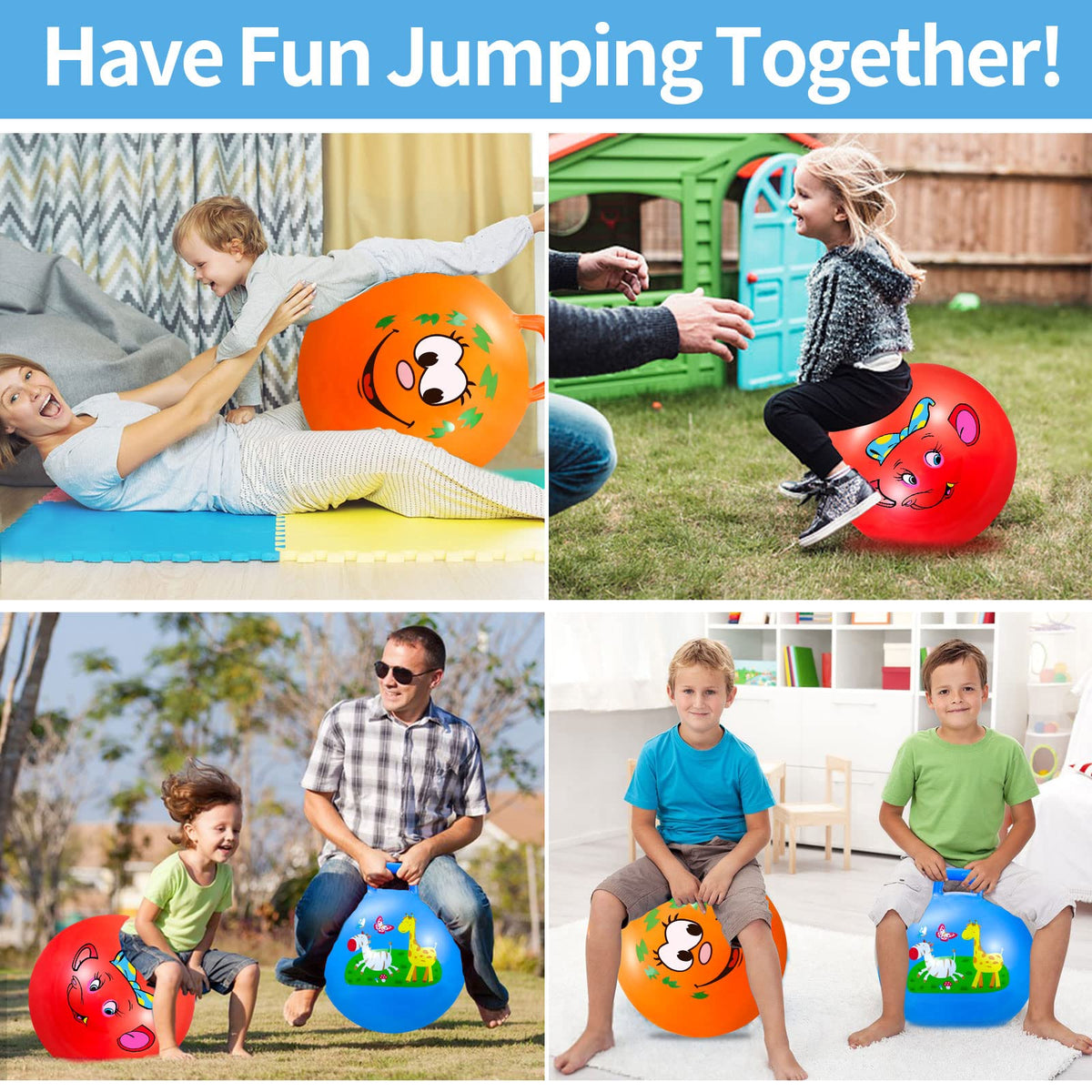 Ynanimery balance ball helps kids practice coordination during fun exercise.