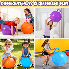 Ynanimery ball on floor showing versatile floor exercises and games