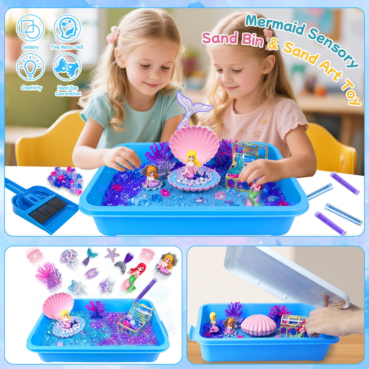 Ynanimery Mermaid Gems and Pearl Shells inspire storytelling and tactile exploration