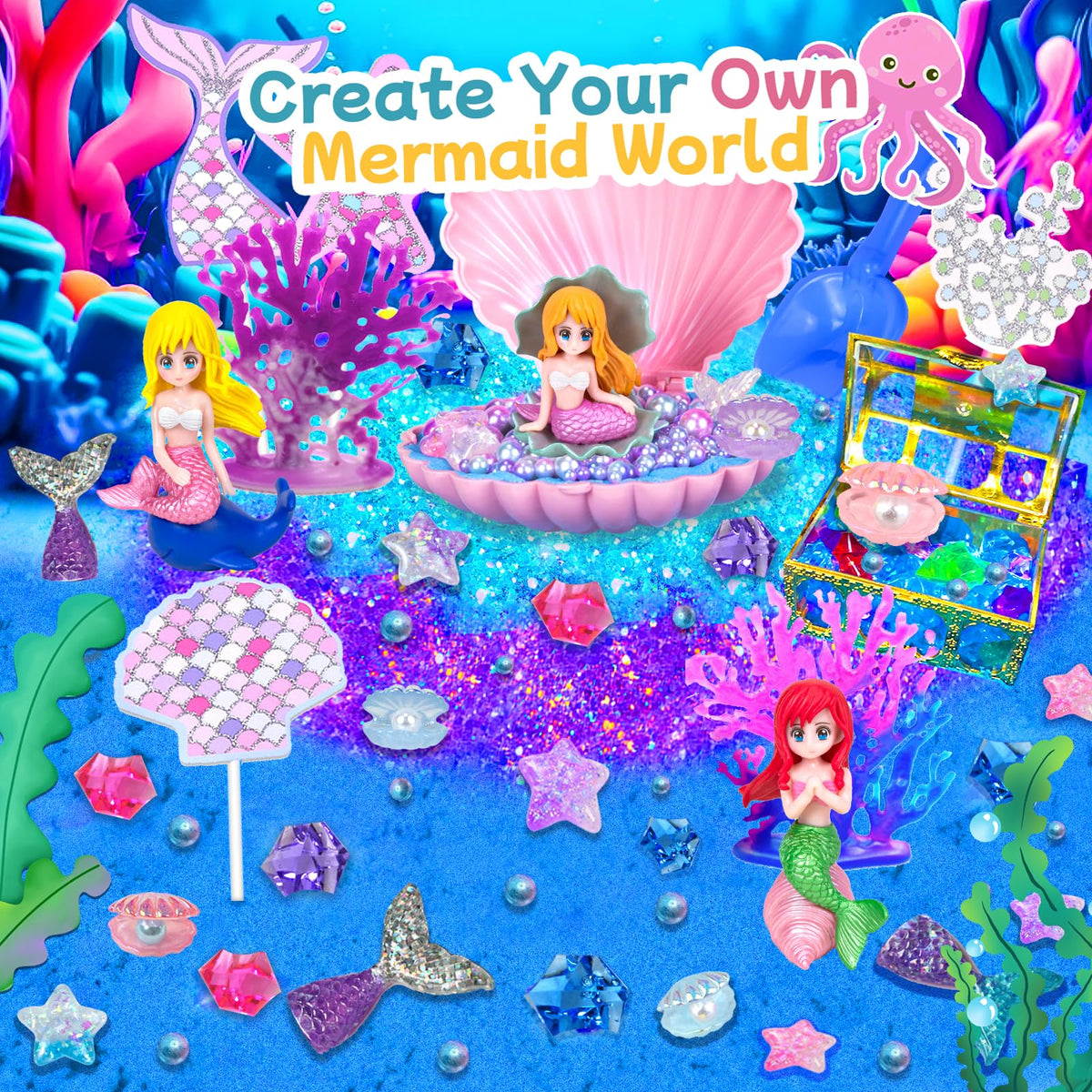 Ynanimery Mermaid Tails and Figures spark imaginative mermaid adventures and role play