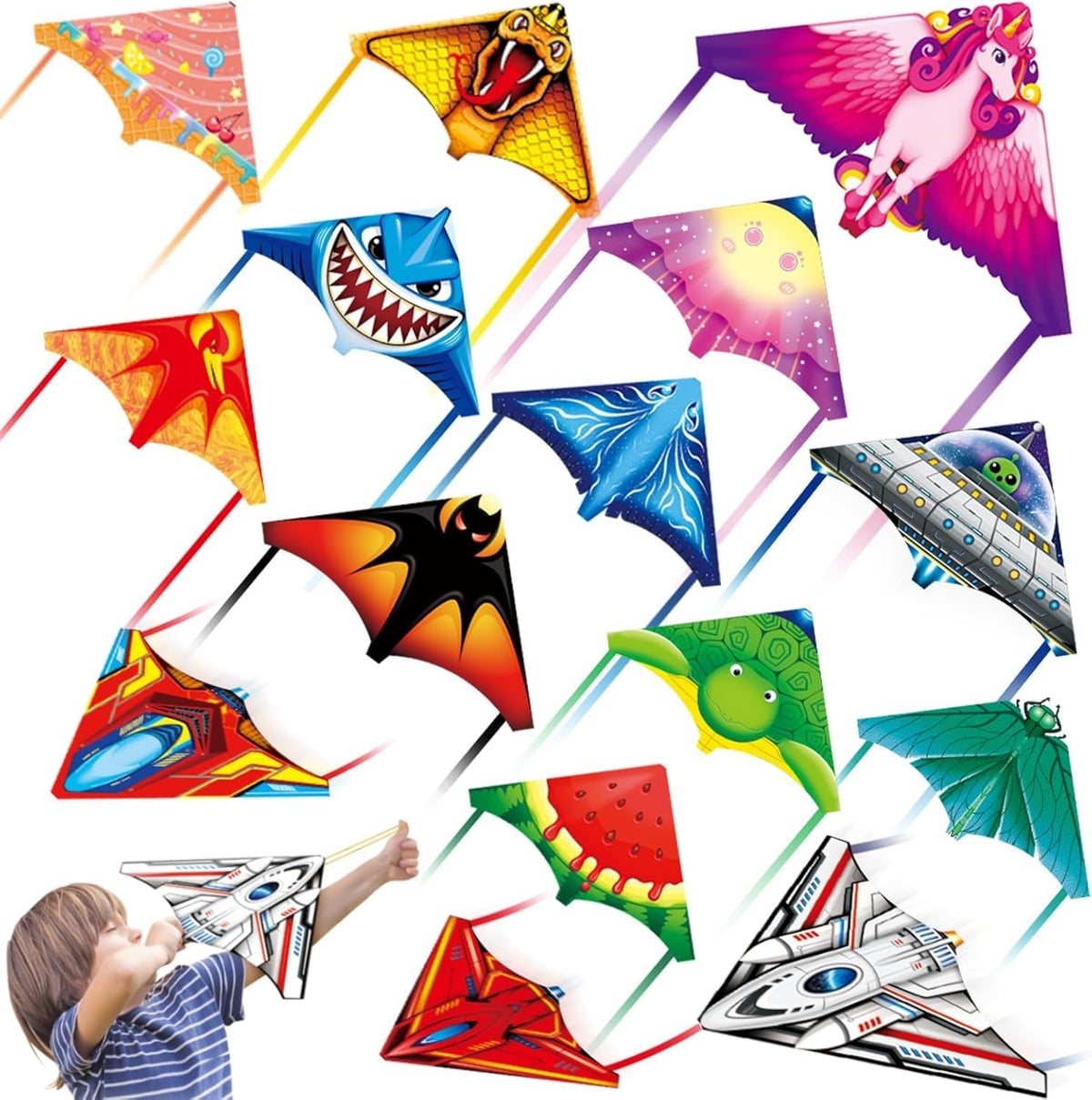 Ynybusi mini kite finger launcher in action, easy fly for kids