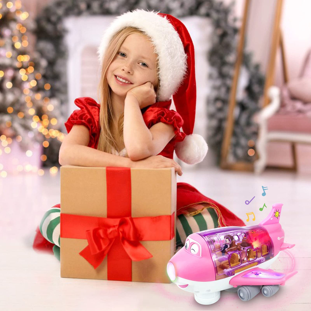 Ynybusi pink airplane toy gift box ready for birthdays