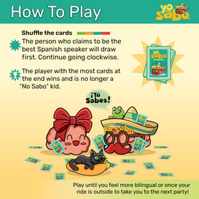 Yo Sabo Edition 1 Chancla challenge cards spark laughter and lively play.