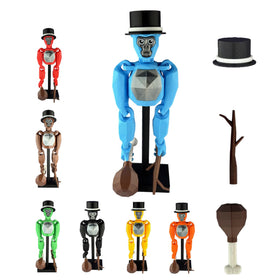 Yobbogo Monkey Tag Model 6-inch poseable figure for dynamic desk or shelf display.