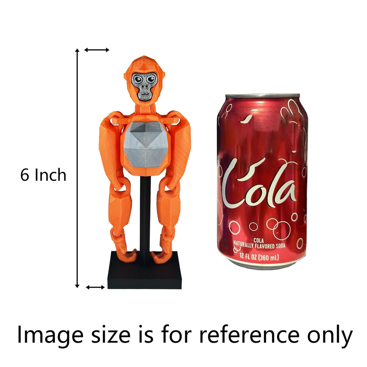 Yobbogo Monkey Tag Model articulated head enables varied expressions