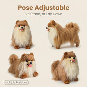 YOCAKE Realistic plush supports gentle pet-care learning for kids.