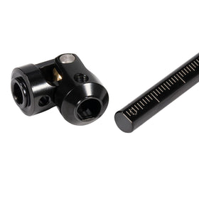 yoeannity SCX10 drive shaft 12mm universal joint end enables smooth operation.