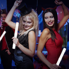 YOFOBU long-lasting neon glow sticks for all-night events.
