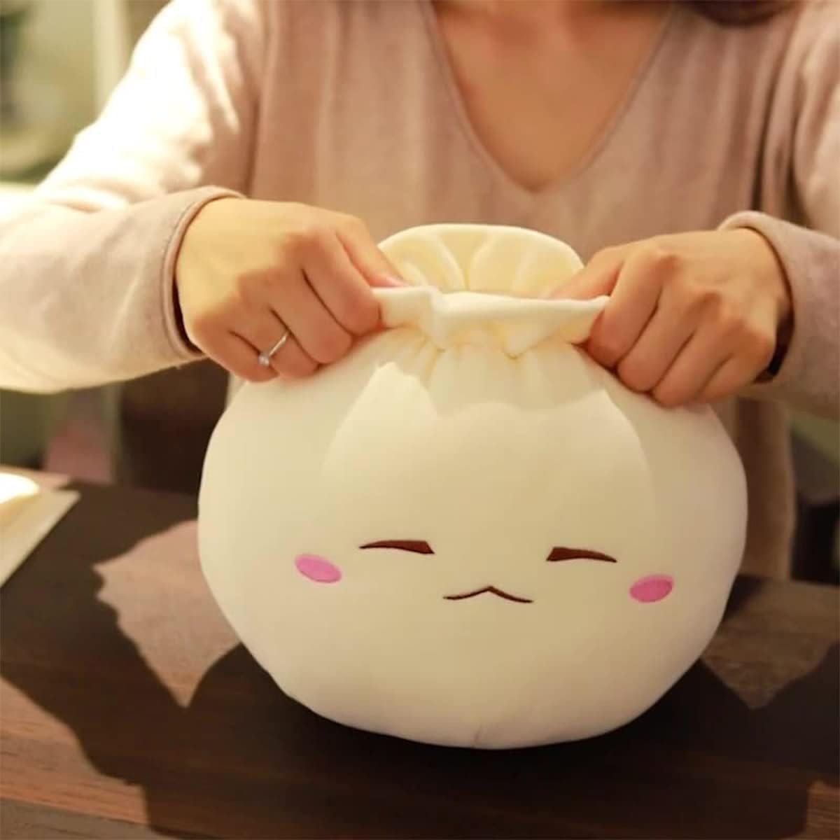 Yoholto Dumpling Plush 6.3x12.2in size, compact for small spaces