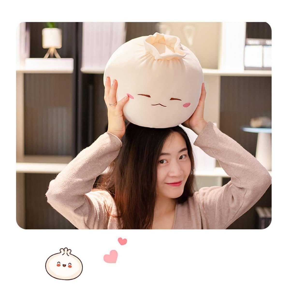 Yoholto Dumpling Plush bedroom decor, soft bedtime companion