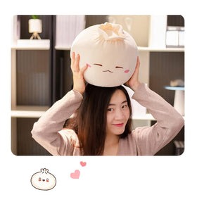 Yoholto Dumpling Plush bedroom decor, soft bedtime companion
