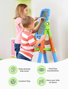 YOHOOLYO educational aid easel supports early learning activities.