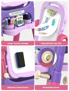 YOHOOLYO pink and purple design adds kid-friendly charm