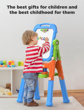 YOHOOLYO sturdy plastic construction for durable kid-friendly use.