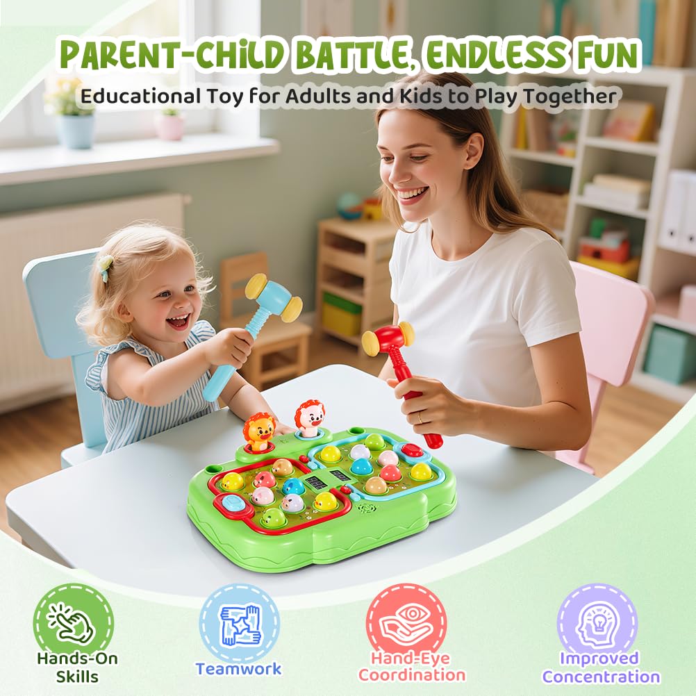 YOHOOLYO promotes early learning through memory and coordination.