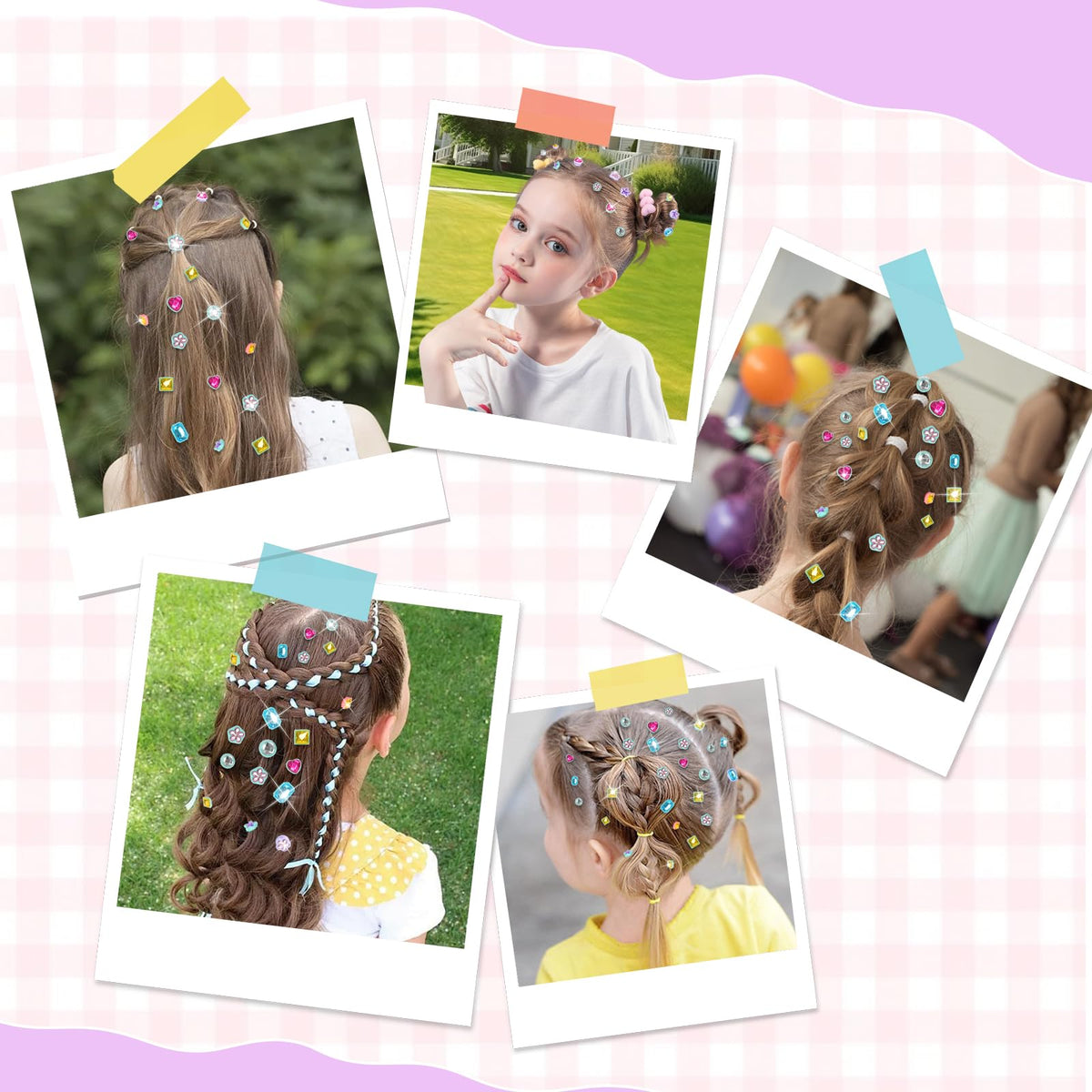 Yoloflix gift-ready hair styling kit for celebrations