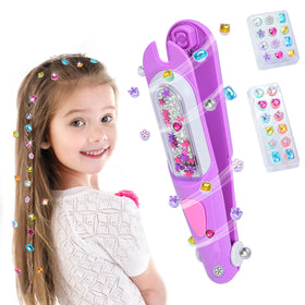 Yoloflix Hair Gem Stamper tool for quick DIY hair sparkle