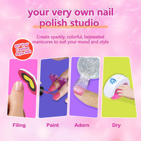 Yoloflix nail polish studio for colorful manicures and pedicures