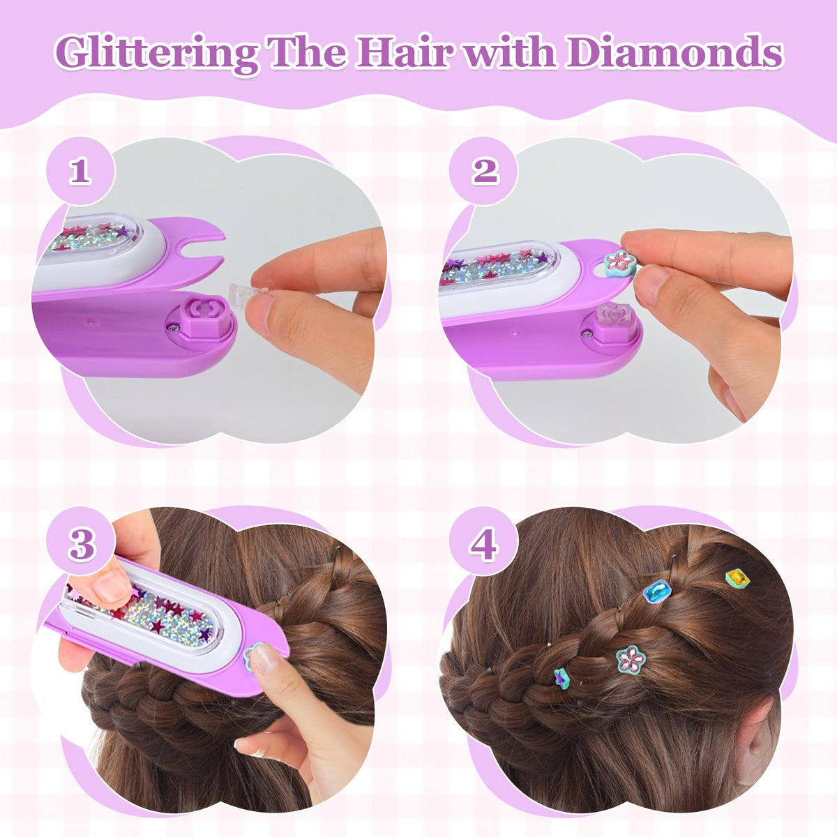 Yoloflix reusable diamonds pack enabling endless colorful styles