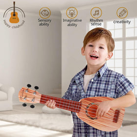YOLOPARK 17-inch guitar tone dials illustrate adjustable tuning for beginners.