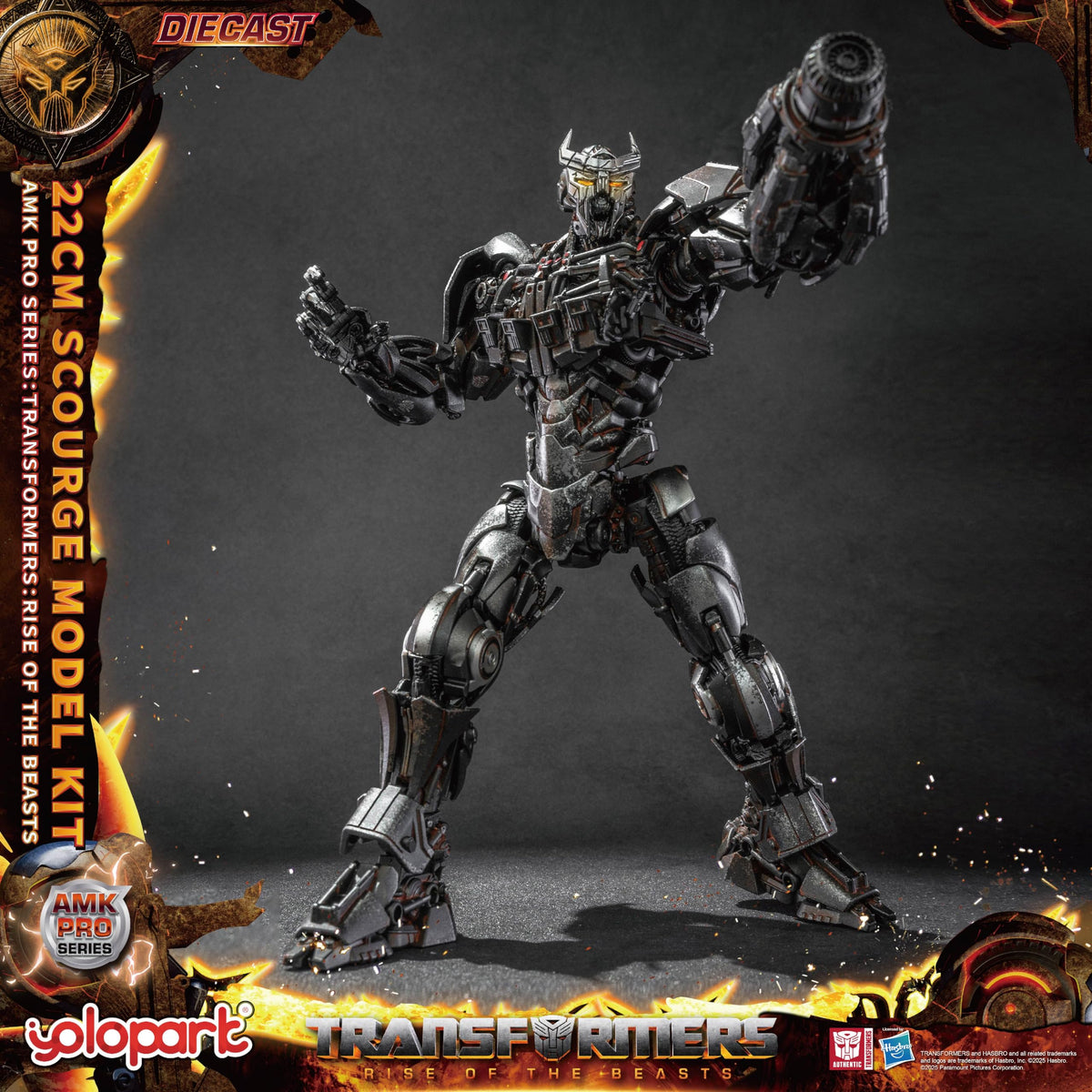 YOLOPARK AMK PRO Scourge accessories pack enhances display setups