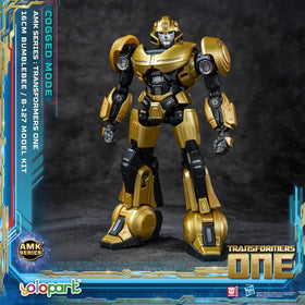 YOLOPARK B-127 Bumblebee cogged mode figure for display and dynamic posing