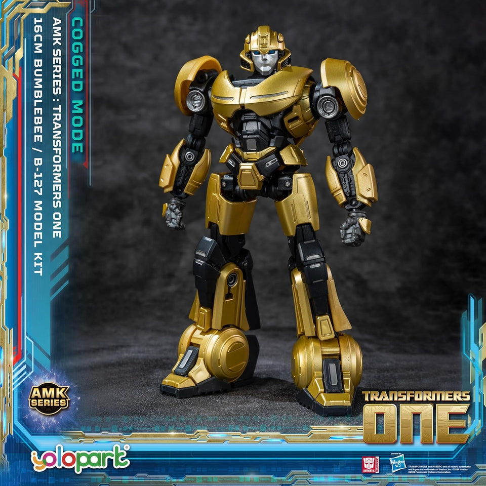 YOLOPARK B-127 Bumblebee cogged mode figure for display and dynamic posing