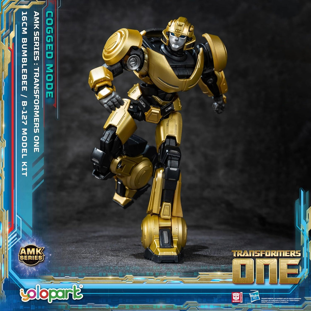 YOLOPARK B-127 Bumblebee preassembled figure ready for immediate play and display