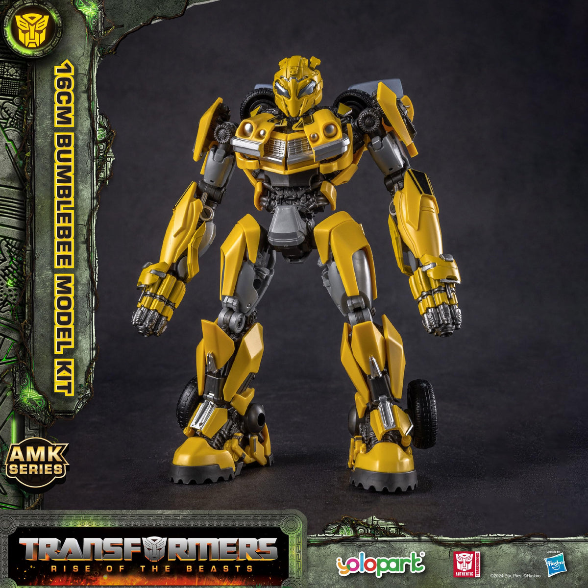 YOLOPARK Bumblebee durable materials ensure lasting shelf presence.