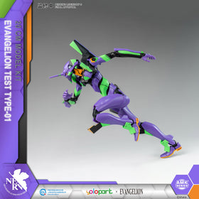YOLOPARK EVA-01 figure paint detail enhances collector realism