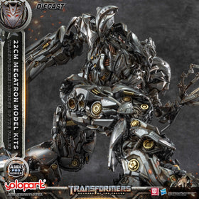 Snake shaped stand on YOLOPARK Megatron allows easy angle adjustments