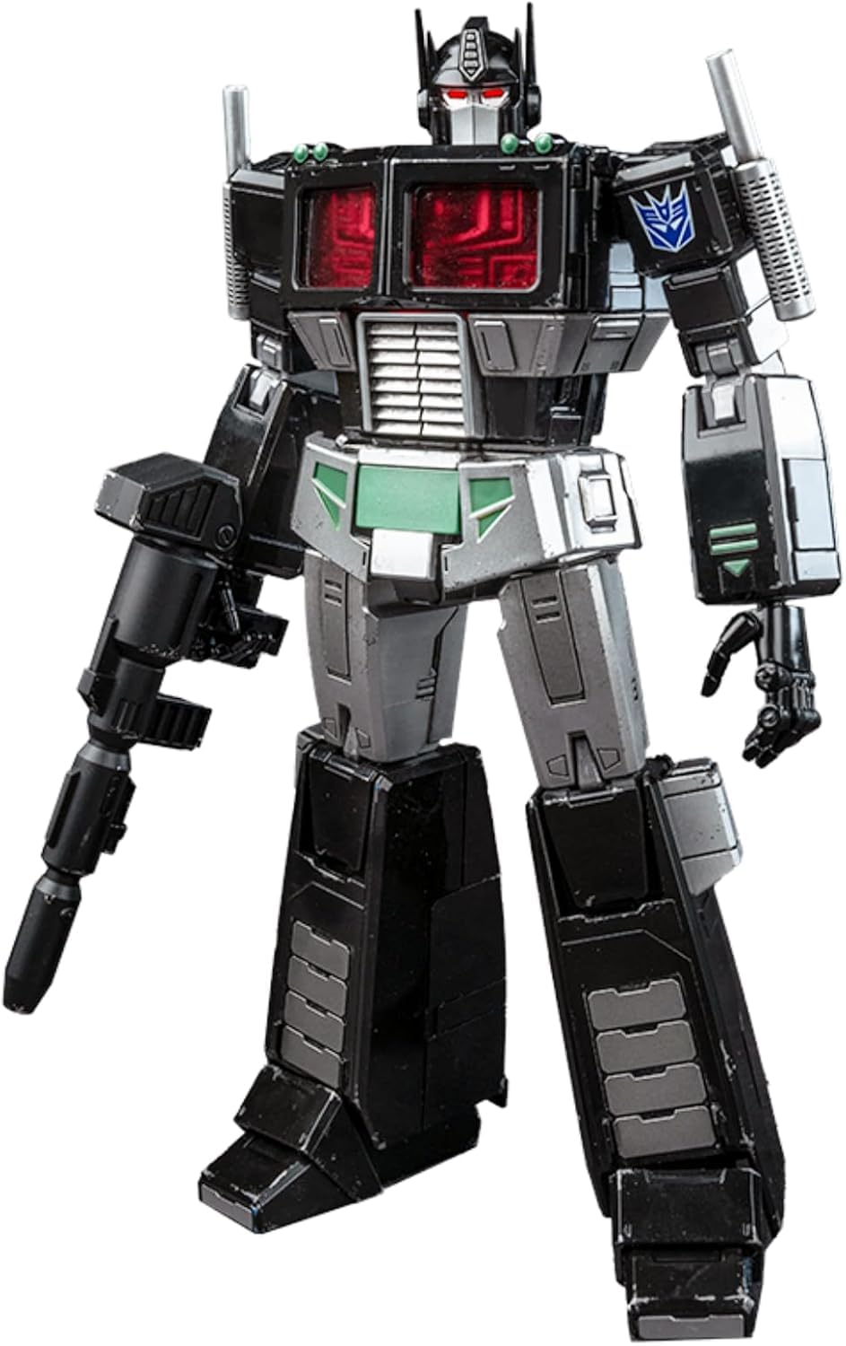 YOLOPARK Nemesis Prime detailed head sculpt for striking display poses
