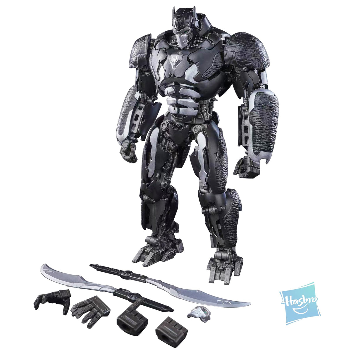 YOLOPARK Optimus Primal Rise of the Beasts front view highlights detailed sculpt and collectible appeal.